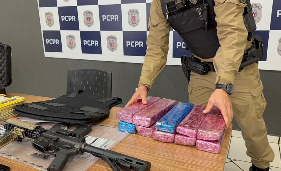 PCPR prende três pessoas em operação contra grupo armado em Foz do Iguaçu