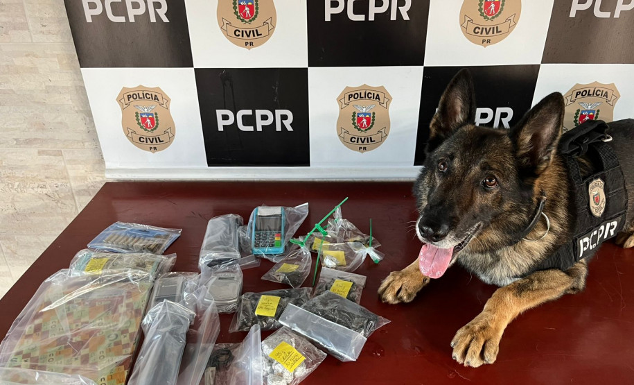 PCPR prende três pessoas por tráfico de drogas e apreende mais de 7 mil reais em dinheiro em Dois Vizinhos