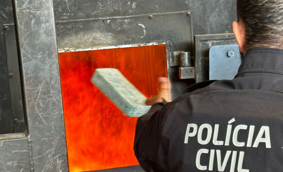 PCPR incinera mais de 1,6 tonelada de drogas em Arapongas