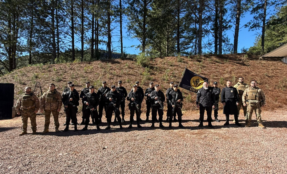 Delegado-geral acompanha treinamento do IX Curso de Operações Táticas Especiais