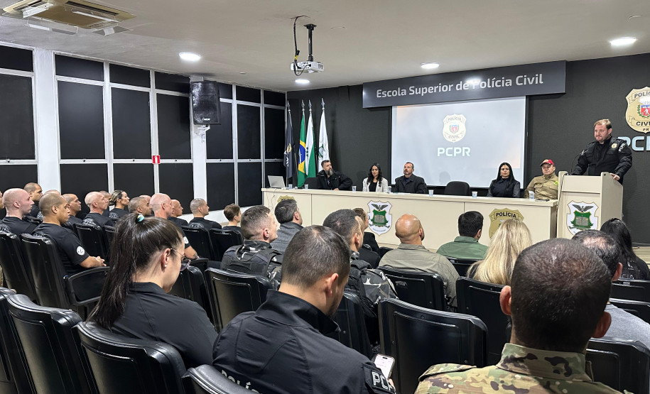 PCPR inicia primeira edição do Curso de Operações Policiais com Cães