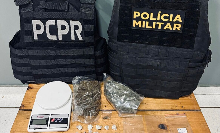 PCPR e PMPR prendem homem investigado por tráfico de drogas em Laranjeira do Sul