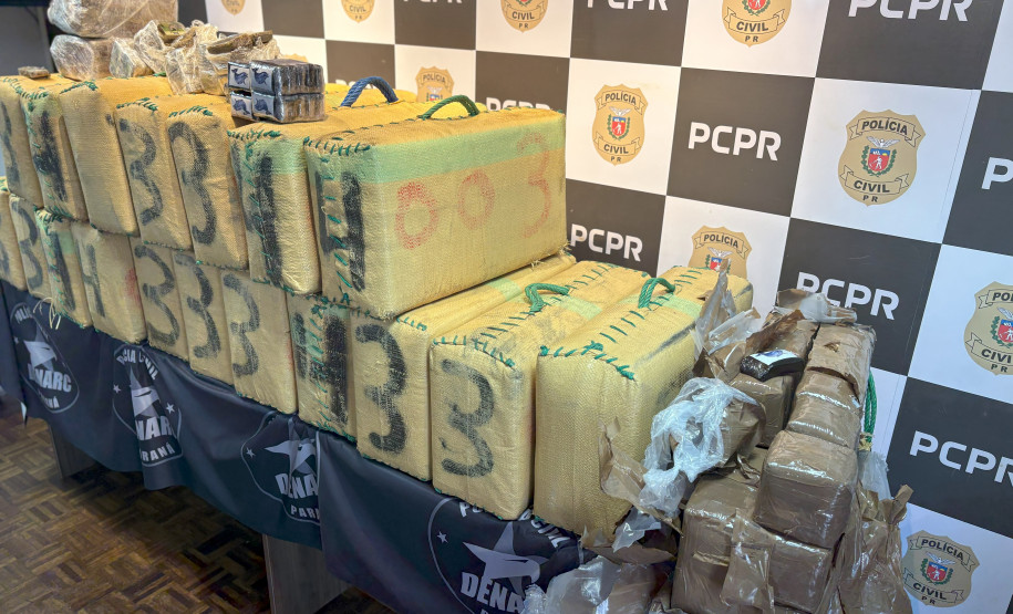 PCPR realiza maior apreensão de haxixe da história do Paraná