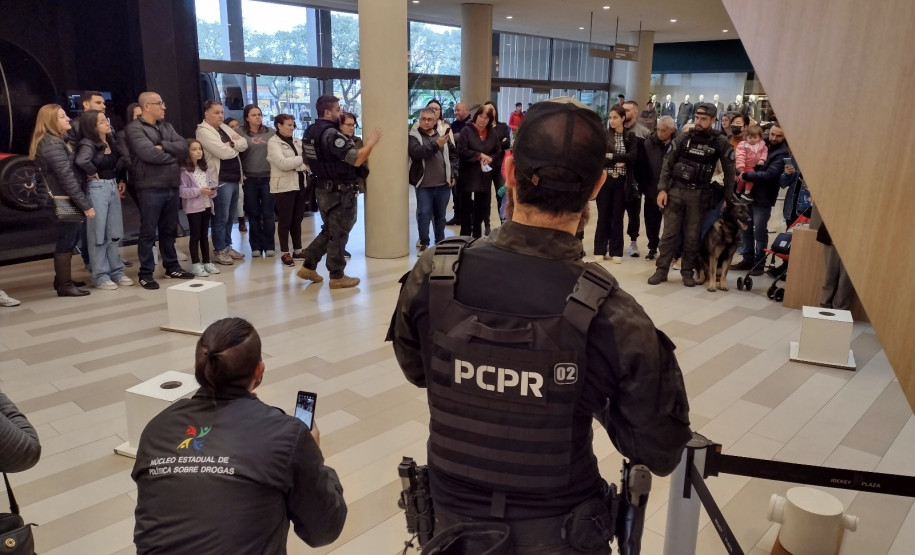 PCPR promove evento de conscientização sobre drogas em Curitiba
