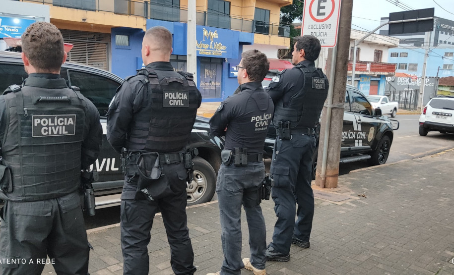 PCPR prende três pessoas em operação contra o tráfico de drogas e tentativa de homicídio em Telêmaco Borba