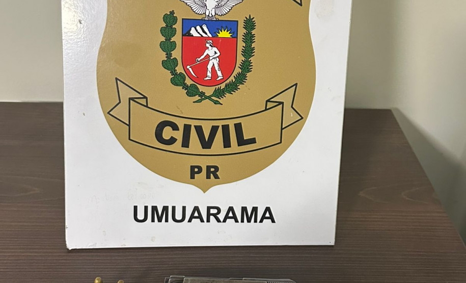 PCPR prende homem por homicídio e apreende arma de fogo em Umuarama