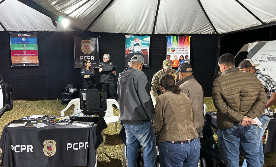 PCPR na Comunidade leva serviços de polícia judiciária para mais de 1,6 mil pessoas em Cândido de Abreu, Jacarezinho e Ponta Grossa