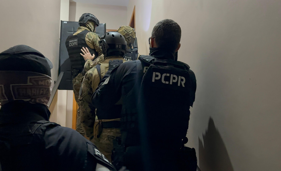 Missão Paraná: PCPR e PMPR prendem 29 pessoas durante operação integrada contra o tráfico de drogas