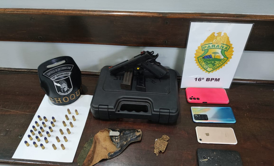 PCPR e PMPR prendem um homem por homicídio e cumprem mandado de busca em Guarapuava