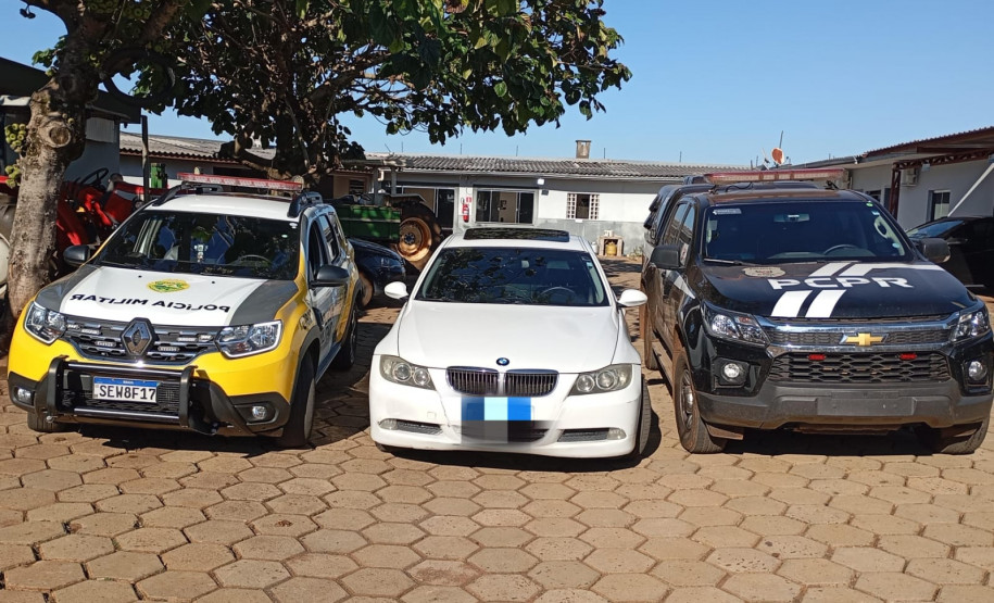 PCPR recupera veículo furtado em Quedas do Iguaçu