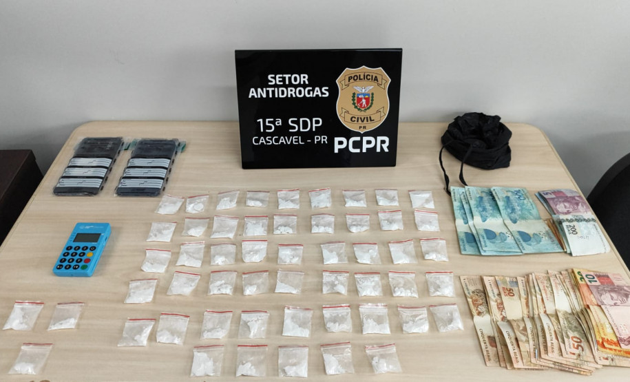 PCPR prende homem em flagrante por tráfico de drogas em Cascavel