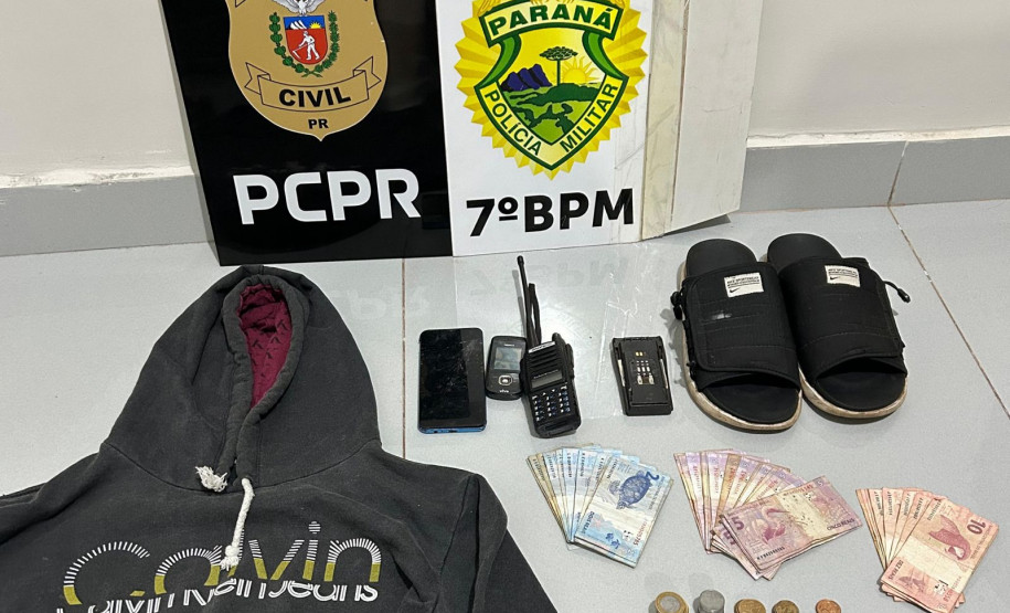 PCPR e PMPR prendem um homem e apreendem adolescente em Rondon