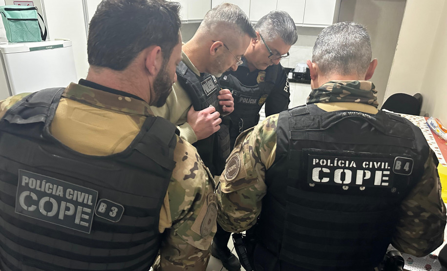 PCPR prende três em operação contra suspeitos de sequestro seguido de homicídio na RMC