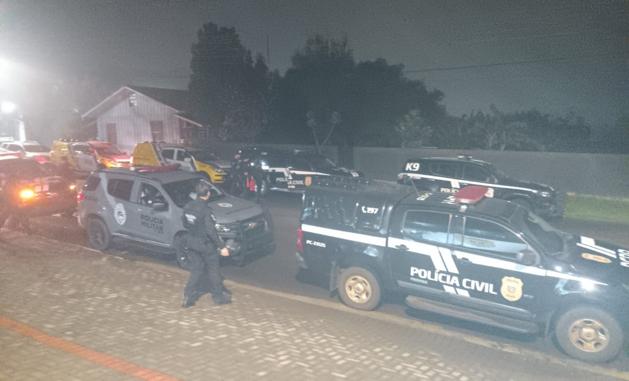 PCPR e PMPR prendem sete pessoas em operação contra o tráfico em Coronel Vivida
