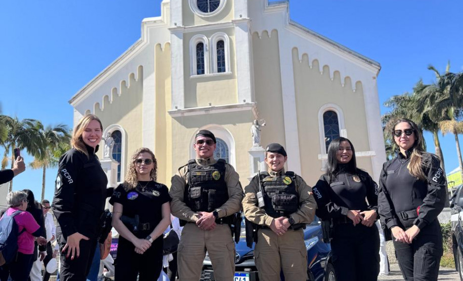 PCPR marca presença na Caminhada do Meio-Dia contra o feminicídio