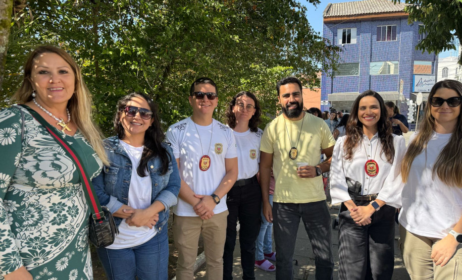 PCPR marca presença na Caminhada do Meio-Dia contra o feminicídio