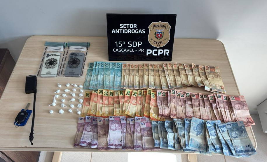 PCPR prende homem por tráfico de drogas em Cascavel