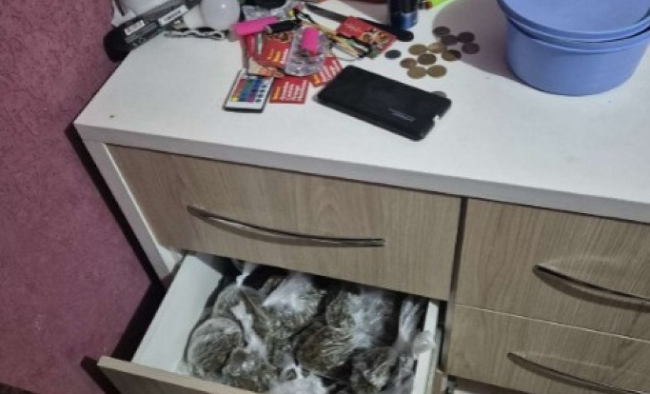 PCPR apreende 327 quilos de maconha gourmet e prende três pessoas por tráfico