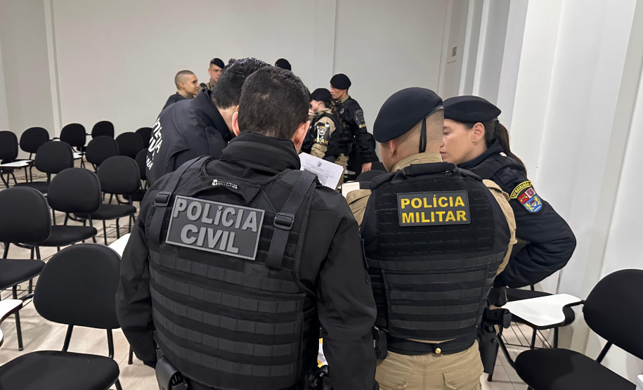 PCPR e PMPR prendem oito pessoas durante operação da Missão Paraná em Santo Antônio do Sudoeste