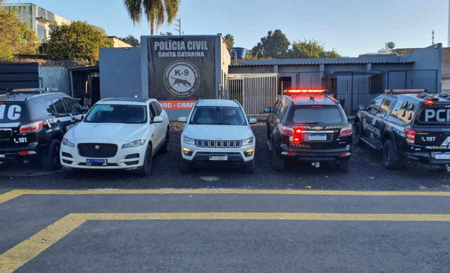 PCPR, PCSC e PF prendem sete pessoas em operação contra o tráfico em Santa Catarina