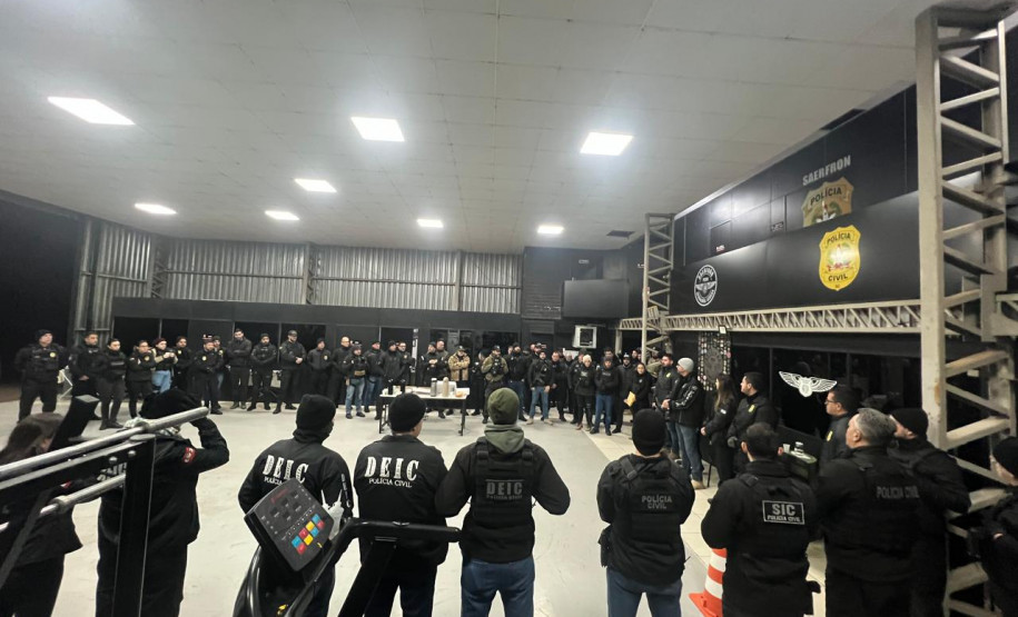 PCPR, PCSC e PF prendem sete pessoas em operação contra o tráfico em Santa Catarina