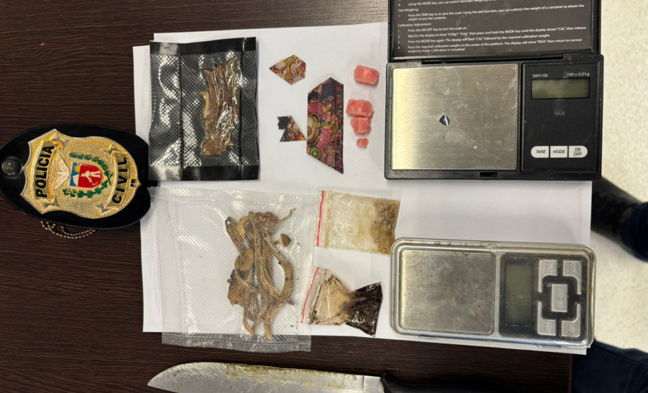 PCPR prende homem por tráfico de drogas em Pinhais