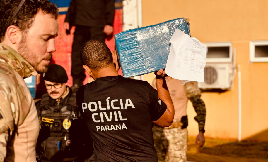 PCPR incinera 10 toneladas de drogas apreendidas em Cascavel e região