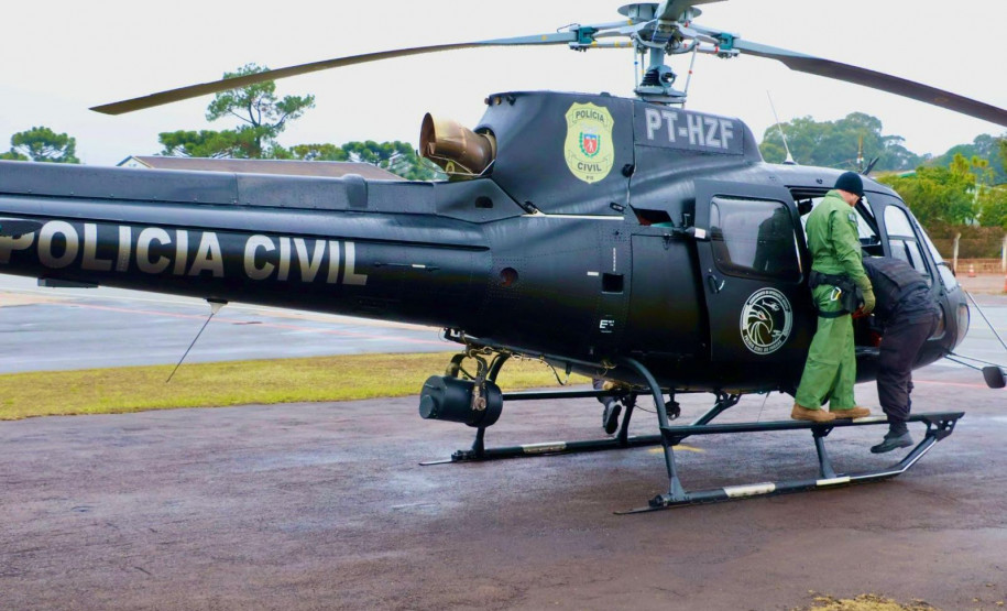 PCPR celebra 9 anos do Grupamento de Operações Aéreas com 3.800 missões