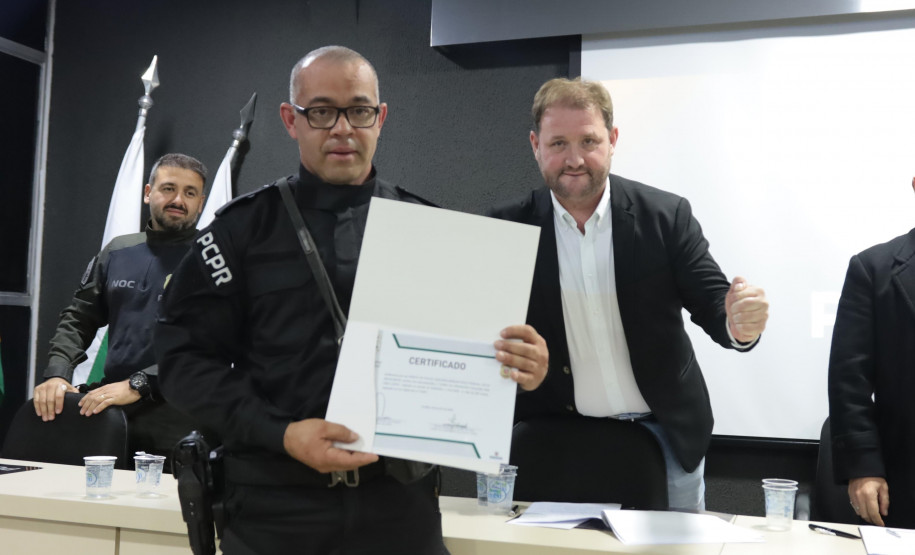 PCPR forma sete condutores em Curso de Operações Policiais com Cães