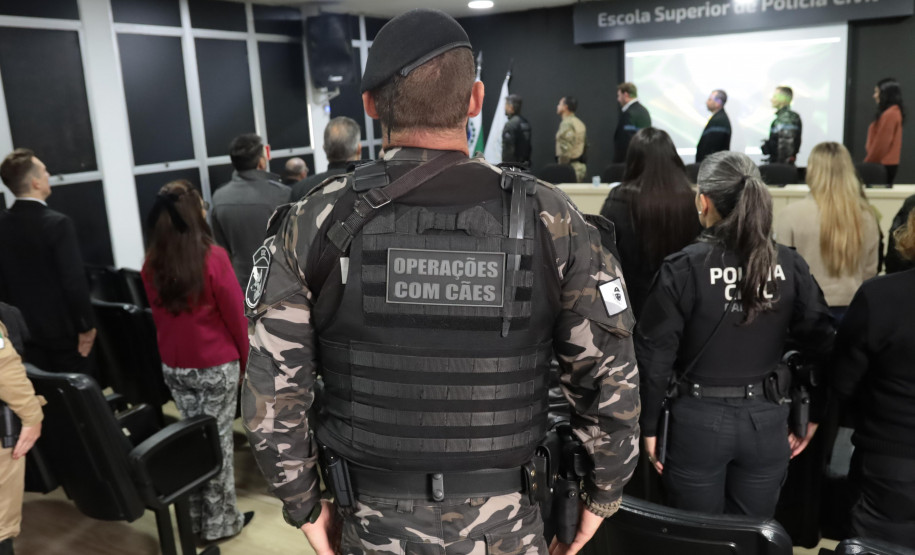 PCPR forma sete condutores em Curso de Operações Policiais com Cães