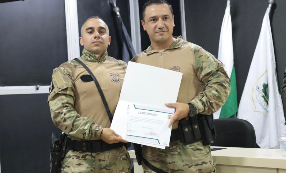 PCPR forma sete condutores em Curso de Operações Policiais com Cães