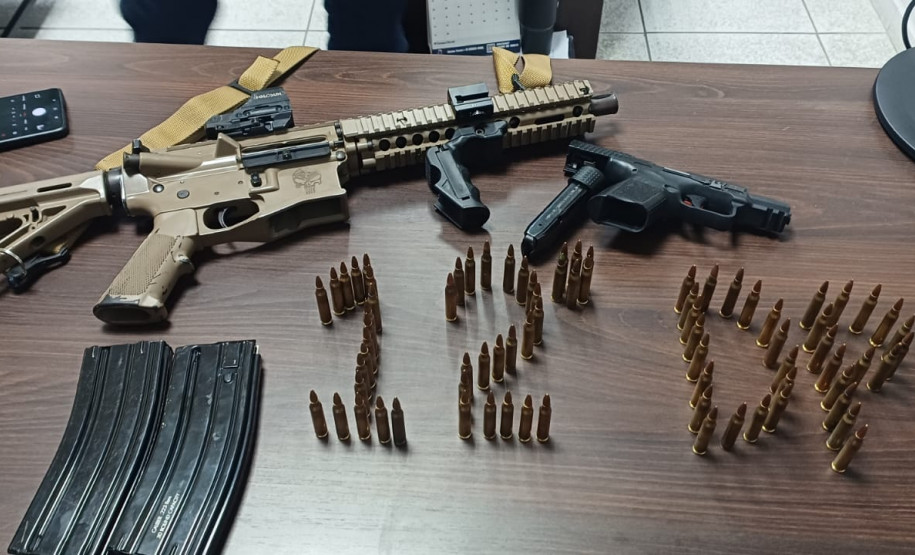 PCPR prende dois homens em flagrante e apreende diversos itens em Piraquara