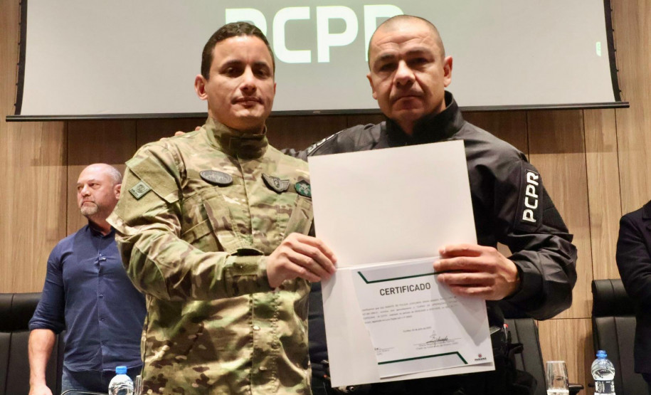 PCPR forma 15 operadores no IX Curso de Operações Táticas Especiais