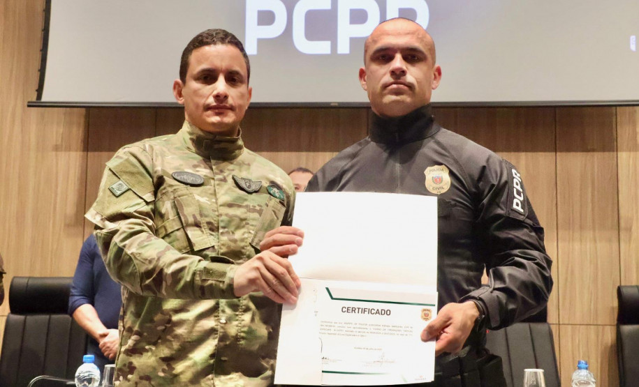 PCPR forma 15 operadores no IX Curso de Operações Táticas Especiais