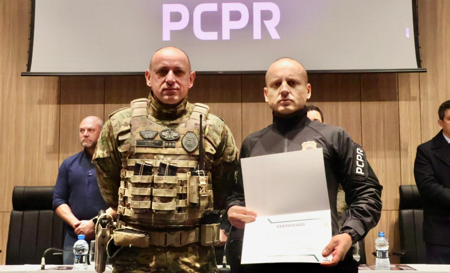 PCPR forma 15 operadores no IX Curso de Operações Táticas Especiais