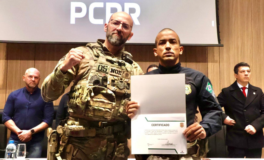 PCPR forma 15 operadores no IX Curso de Operações Táticas Especiais