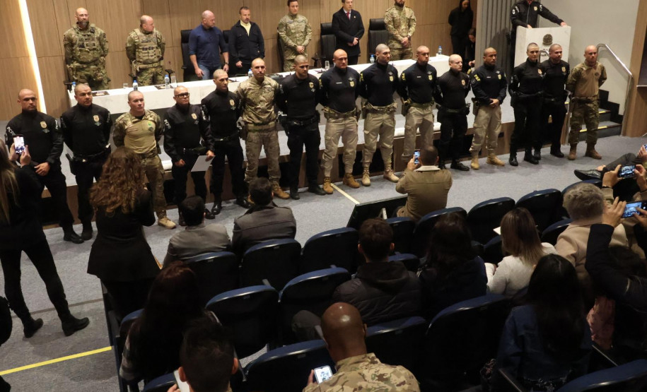 PCPR forma 15 operadores no IX Curso de Operações Táticas Especiais