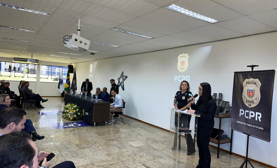 PCPR homenageia 117 servidores com Medalhas de Serviço Policial em Londrina