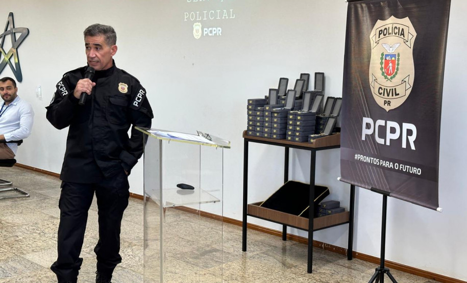 PCPR homenageia 117 servidores com Medalhas de Serviço Policial em Londrina