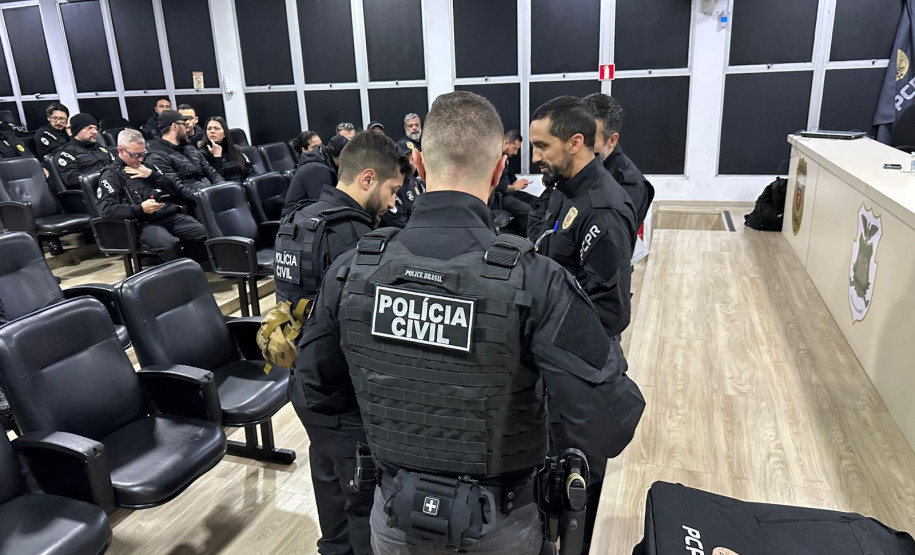 PCPR prende oito em operação contra grupo que movimentou R$ 19 milhões oriundos do tráfico