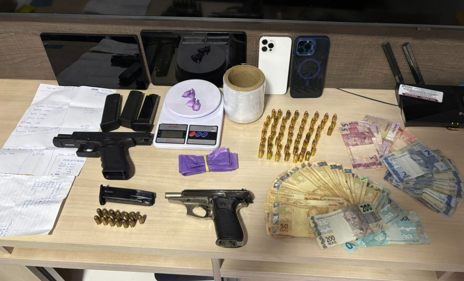 PCPR prende oito pessoas em operação contra o tráfico de drogas no Norte do Paraná