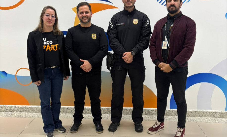 PCPR participa de uma roda de conversa com estudantes da SENAC em Francisco Beltrão