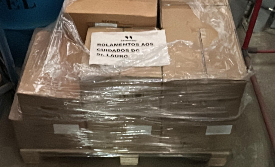 PCPR cumpre mandado de busca e apreensão, e apreendem rolamentos em Curitiba