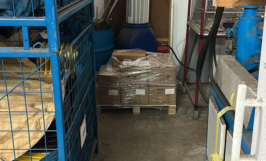 PCPR cumpre mandado de busca e apreensão, e apreendem rolamentos em Curitiba