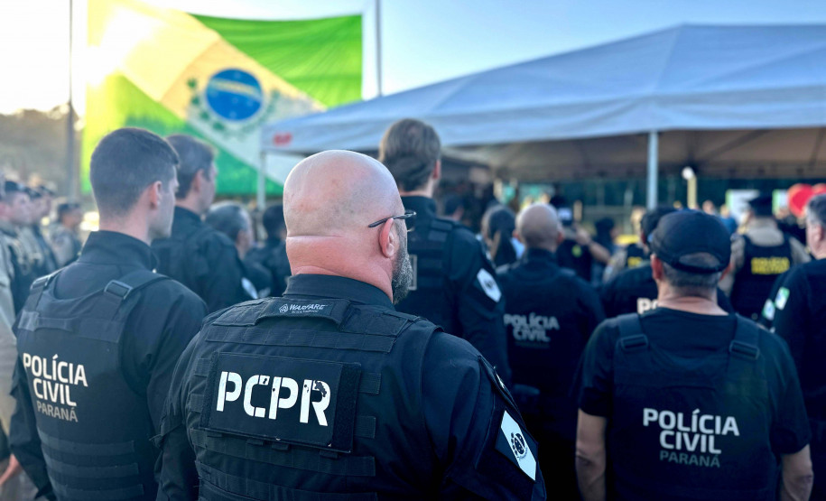 Governador Ratinho Junior nomeia 604 policiais na maior contratação da história da PCPR