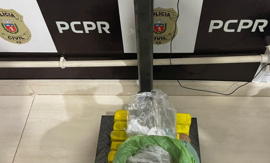 PCPR prende em flagrante um homem por tráfico de drogas em Irati
