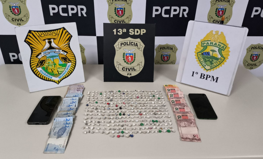 PCPR, PMPR e GCM prende homem em flagrante condenado por tráfico de drogas em Ponta Grossa
