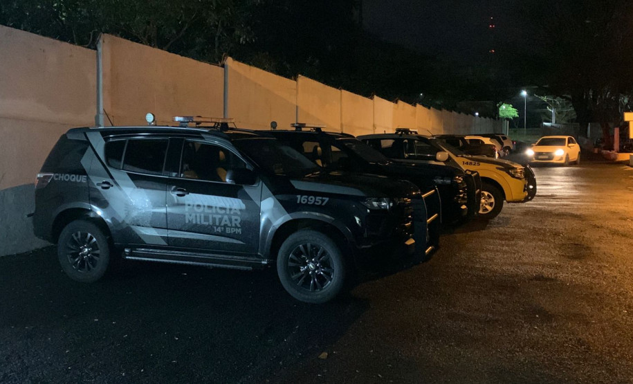 PCPR e PMPR prendem cinco pessoas durante segunda fase de operação em Foz do Iguaçu