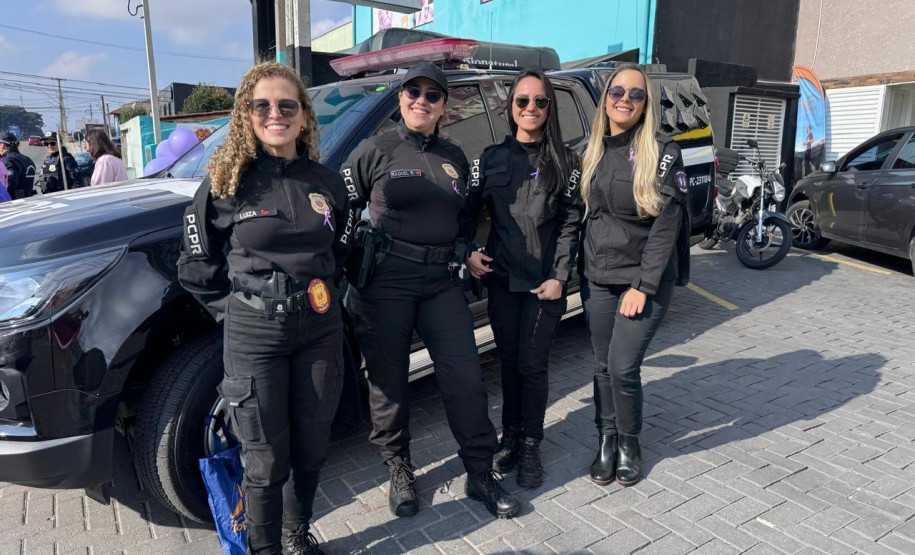 PCPR e GM realizam blitz informativa acerca do combate à violência doméstica e familiar em São José dos Pinhais