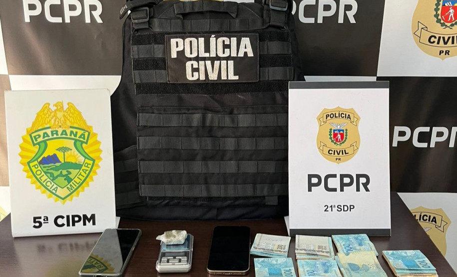PCPR prende dois homens durante operação contra tráfico de drogas em Cianorte